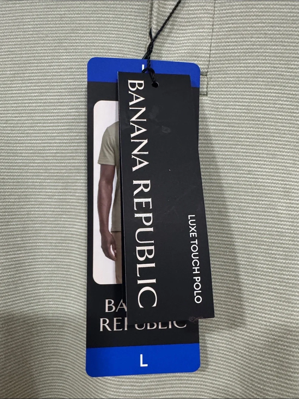 New with tags Banana Republic Luxe Touch Polo – Men’s Size Large